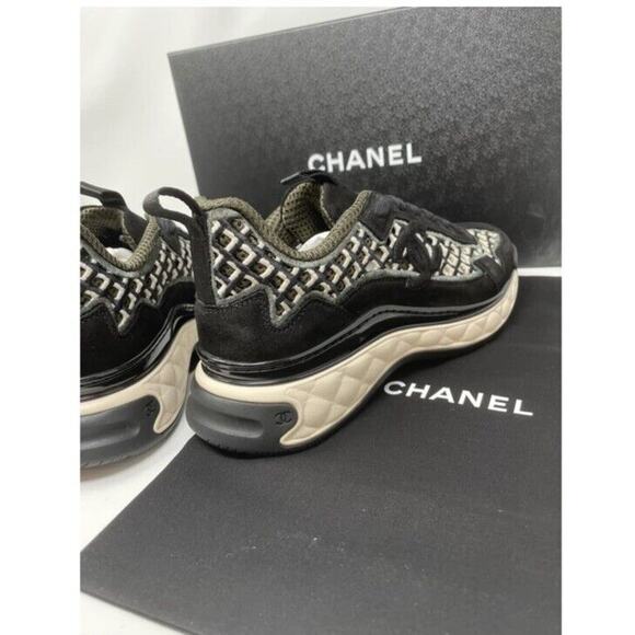 Chanel Sneakers 21C G37126 Size 38 NIB - Picture 8 of 9